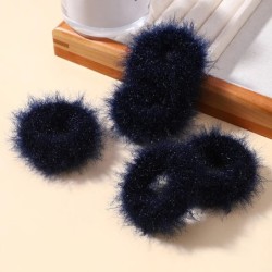 5/15 buc/lot pentru fetițe benzi elastice de păr din pluș Bandă mică de cauciuc pentru copii Dulciuri Scrunchie cu blană Legătur