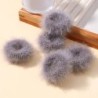 5/15 buc/lot pentru fetițe benzi elastice de păr din pluș Bandă mică de cauciuc pentru copii Dulciuri Scrunchie cu blană Legătur