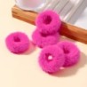 5/15 buc/lot pentru fetițe benzi elastice de păr din pluș Bandă mică de cauciuc pentru copii Dulciuri Scrunchie cu blană Legătur