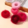 5/15 buc/lot pentru fetițe benzi elastice de păr din pluș Bandă mică de cauciuc pentru copii Dulciuri Scrunchie cu blană Legătur