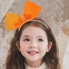 1 buc Panglică drăguță de culoare uni Funde de păr lucrate manual Benzi de păr pentru fete Bentita 20 de culori Copii drăguți Ac