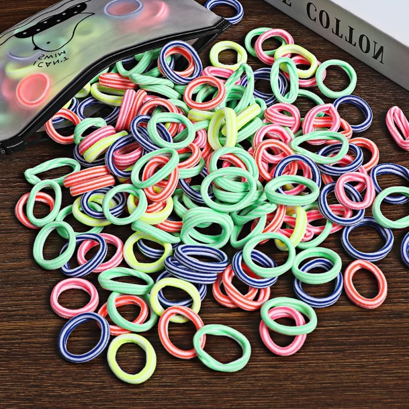 20/50 buc benzi elastice pentru păr pentru fete dulciuri Scrunchie bandă de cauciuc pentru copii agrafe pentru legături de păr b