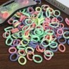 20/50 buc benzi elastice pentru păr pentru fete dulciuri Scrunchie bandă de cauciuc pentru copii agrafe pentru legături de păr b