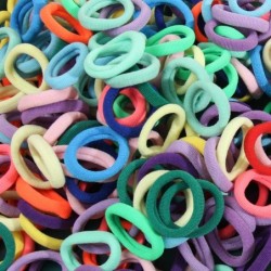 20/50 buc benzi elastice pentru păr pentru fete dulciuri Scrunchie bandă de cauciuc pentru copii agrafe pentru legături de păr b