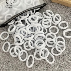 20/50 buc benzi elastice pentru păr pentru fete dulciuri Scrunchie bandă de cauciuc pentru copii agrafe pentru legături de păr b