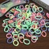 20/50 buc benzi elastice pentru păr pentru fete dulciuri Scrunchie bandă de cauciuc pentru copii agrafe pentru legături de păr b