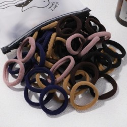 30/50/100 bucăți femei fete culori mixte benzi de păr pentru legături de păr de bază bentiță elastică pentru păr Scrunchies acce