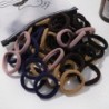 30/50/100 bucăți femei fete culori mixte benzi de păr pentru legături de păr de bază bentiță elastică pentru păr Scrunchies acce