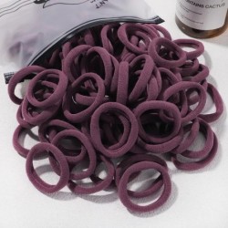 30/50/100 bucăți femei fete culori mixte benzi de păr pentru legături de păr de bază bentiță elastică pentru păr Scrunchies acce