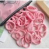 30/50/100 bucăți femei fete culori mixte benzi de păr pentru legături de păr de bază bentiță elastică pentru păr Scrunchies acce