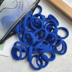 30/50/100 bucăți femei fete culori mixte benzi de păr pentru legături de păr de bază bentiță elastică pentru păr Scrunchies acce