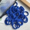 30/50/100 bucăți femei fete culori mixte benzi de păr pentru legături de păr de bază bentiță elastică pentru păr Scrunchies acce