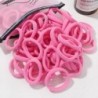 30/50/100 bucăți femei fete culori mixte benzi de păr pentru legături de păr de bază bentiță elastică pentru păr Scrunchies acce