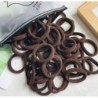 30/50/100 bucăți femei fete culori mixte benzi de păr pentru legături de păr de bază bentiță elastică pentru păr Scrunchies acce