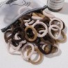 30/50/100 bucăți femei fete culori mixte benzi de păr pentru legături de păr de bază bentiță elastică pentru păr Scrunchies acce