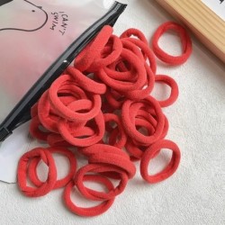 30/50/100 bucăți femei fete culori mixte benzi de păr pentru legături de păr de bază bentiță elastică pentru păr Scrunchies acce
