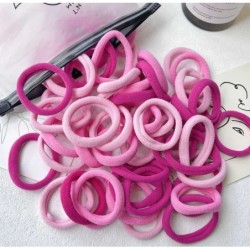 30/50/100 bucăți femei fete culori mixte benzi de păr pentru legături de păr de bază bentiță elastică pentru păr Scrunchies acce
