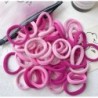 30/50/100 bucăți femei fete culori mixte benzi de păr pentru legături de păr de bază bentiță elastică pentru păr Scrunchies acce
