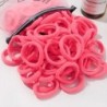 30/50/100 bucăți femei fete culori mixte benzi de păr pentru legături de păr de bază bentiță elastică pentru păr Scrunchies acce