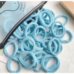 30/50/100 bucăți femei fete culori mixte benzi de păr pentru legături de păr de bază bentiță elastică pentru păr Scrunchies acce