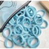 30/50/100 bucăți femei fete culori mixte benzi de păr pentru legături de păr de bază bentiță elastică pentru păr Scrunchies acce