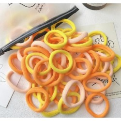 30/50/100 bucăți femei fete culori mixte benzi de păr pentru legături de păr de bază bentiță elastică pentru păr Scrunchies acce