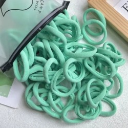 30/50/100 bucăți femei fete culori mixte benzi de păr pentru legături de păr de bază bentiță elastică pentru păr Scrunchies acce