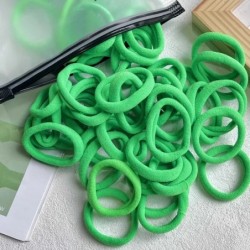 30/50/100 bucăți femei fete culori mixte benzi de păr pentru legături de păr de bază bentiță elastică pentru păr Scrunchies acce