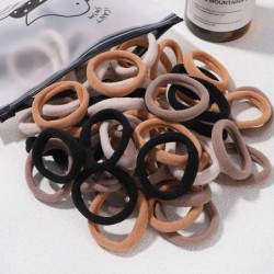 30/50/100 bucăți femei fete culori mixte benzi de păr pentru legături de păr de bază bentiță elastică pentru păr Scrunchies acce