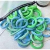 30/50/100 bucăți femei fete culori mixte benzi de păr pentru legături de păr de bază bentiță elastică pentru păr Scrunchies acce