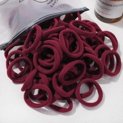 30/50/100 bucăți femei fete culori mixte benzi de păr pentru legături de păr de bază bentiță elastică pentru păr Scrunchies acce