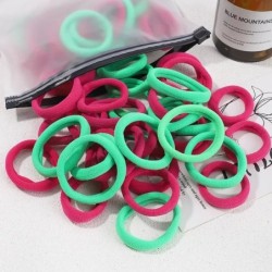 30/50/100 bucăți femei fete culori mixte benzi de păr pentru legături de păr de bază bentiță elastică pentru păr Scrunchies acce
