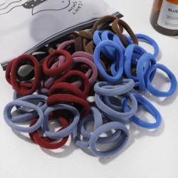 30/50/100 bucăți femei fete culori mixte benzi de păr pentru legături de păr de bază bentiță elastică pentru păr Scrunchies acce