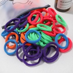 30/50/100 bucăți femei fete culori mixte benzi de păr pentru legături de păr de bază bentiță elastică pentru păr Scrunchies acce