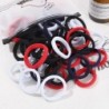 30/50/100 bucăți femei fete culori mixte benzi de păr pentru legături de păr de bază bentiță elastică pentru păr Scrunchies acce