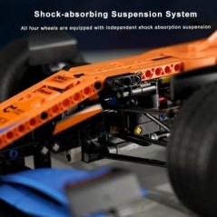 Tehnic Clasic Formula F1 Racing Telecomandă Mașină Moc Cărămizi Blocuri de construcție Model Kit DIY Jucării pentru Baieți Copii