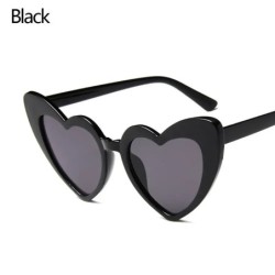 Ochelari de soare în formă de inimă de dragoste pentru femei, cadru mare, modă, drăguț, sexy, retro, ochi de pisică, ochelari de