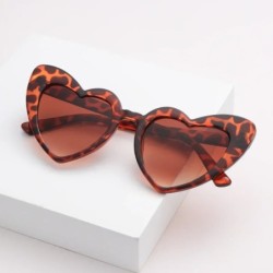 Ochelari de soare în formă de inimă de dragoste pentru femei, cadru mare, modă, drăguț, sexy, retro, ochi de pisică, ochelari de