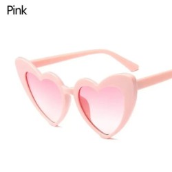Ochelari de soare în formă de inimă de dragoste pentru femei, cadru mare, modă, drăguț, sexy, retro, ochi de pisică, ochelari de